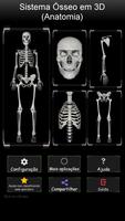 Sistema ósseo 3D (Anatomia) Cartaz