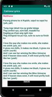 Catriona Lyrics imagem de tela 1
