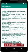 Catriona Lyrics imagem de tela 2