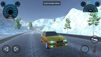 BMZ Simulator hill drift Plakat