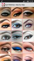 Poster Eye Makeup Steps