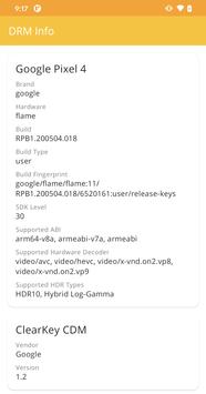 DRM Info 截图 1