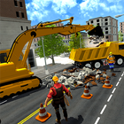 Mega Ville Route Construction Jeux 2019 icône