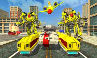 US Army Transformer Robot Battleground Game Plakat