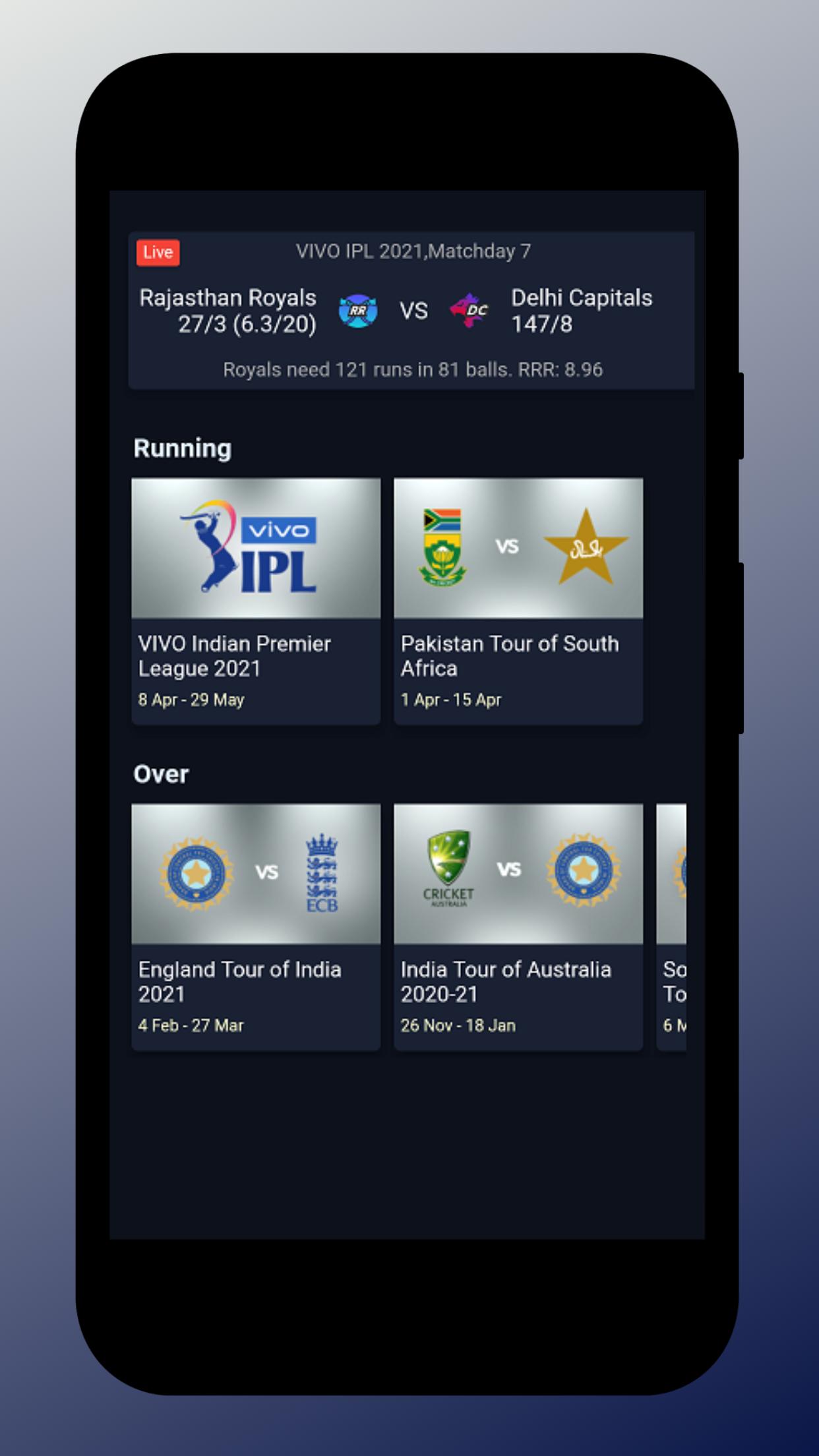 Tata IPL 2022 score card for Android APK Download