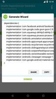 Gradle Dependencies Generator تصوير الشاشة 2