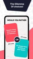 Would u Rather? Party Game تصوير الشاشة 1