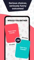 Would u Rather? Party Game اسکرین شاٹ 3