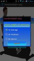 Physiotherapy Quiz capture d'écran 1