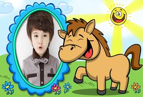 กรอบรูป การ์ตูนเด็กน่ารัก screenshot 3