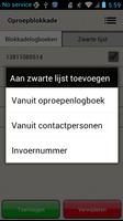 Oproepblokkade screenshot 2