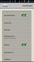 Oproepblokkade screenshot 3