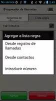 Bloqueador de llamadas captura de pantalla 2