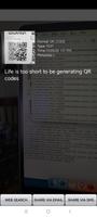 QR Strichcode-Scanner Plakat