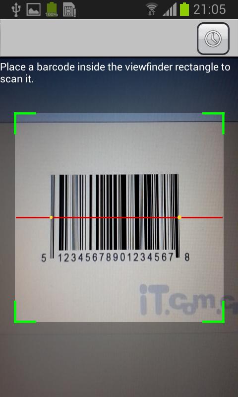 Штрих код сканер на подлинность