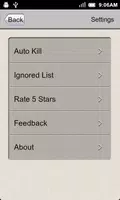 Task Killer تصوير الشاشة 1