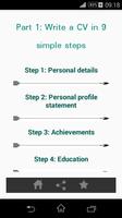 How to write a cv - In 9 steps скриншот 1
