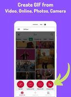 GIF Maker : জিআইএফ এবং ভিডিও ট স্ক্রিনশট 1