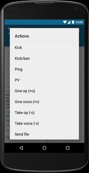 AndroIRC 截图 4