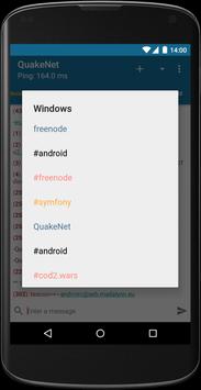 AndroIRC 截图 6