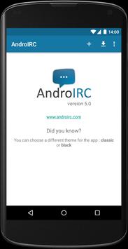 AndroIRC 海报