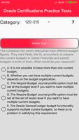 Oracle Certifications Practice Tests Ekran Görüntüsü 1