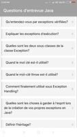 Questions d'entrevue Java screenshot 2