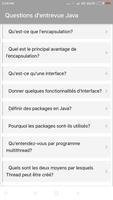 Questions d'entrevue Java screenshot 3