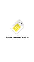 Nombre del operador Widget Poster