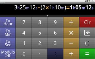 Time Calculator اسکرین شاٹ 3