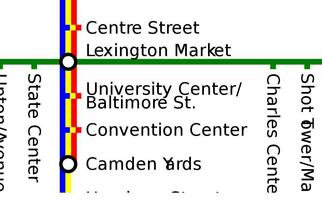 Baltimore Metro Map скриншот 1