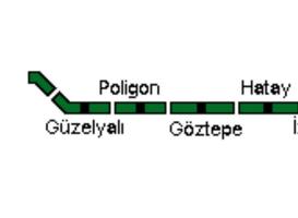 Izmir Metro Map ảnh chụp màn hình 1