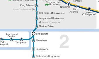 Vancouver Metro Map capture d'écran 1