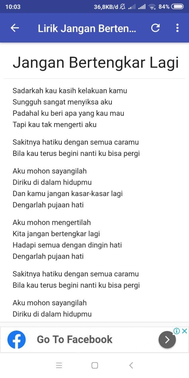 Monica Jangan Bertengkar Lagi For Android Apk Download