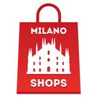 Milano shopping city guide أيقونة
