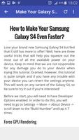 Essential Guide for Galaxy S4 capture d'écran 3