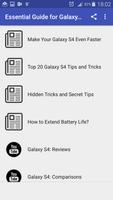 Essential Guide for Galaxy S4 ポスター