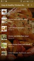 Easy & Healthy Chicken Recipes poster