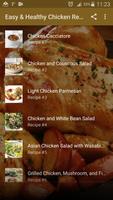 Easy & Healthy Chicken Recipes poster