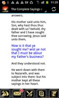 Sayings of Jesus Christ تصوير الشاشة 3
