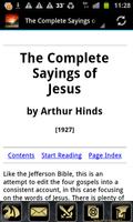 Sayings of Jesus Christ الملصق