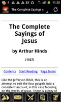 Sayings of Jesus Christ Cartaz