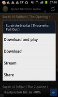 Quran Kashmiri Translation MP3 capture d'écran 2