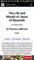 Jefferson Bible plakat