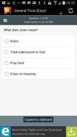 Islamic Trivia 截圖 2