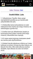 Swahili Bible Translation capture d'écran 3