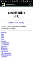 Swahili Bible Translation Affiche