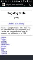 Tagalog Bible Translation Affiche