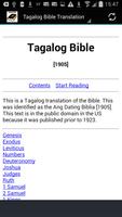 Tagalog Bible Translation poster