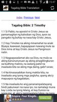 Tagalog Bible Translation capture d'écran 2